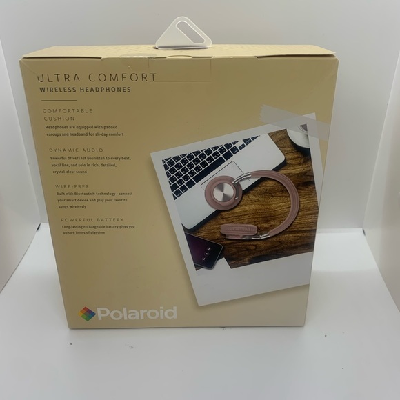 Polaroid Wireless Headphones - Picture 2 of 4